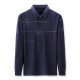 Men's Golf Shirt Other Prints Graphic Prints Long Sleeve Home Tops Fashion Classic Blue Black Navy Blue