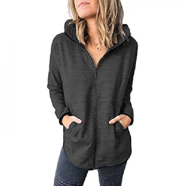 Women's Sweater Coat Casual / Daily Spring & Summer Regular Coat V Neck Regular Fit Sporty Jacket Solid Color Others Lake bl