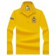 Men's Golf Shirt Other Prints Striped Letter Print Long Sleeve Casual Tops Business Fashion Yellow Black Red