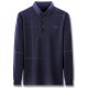 Men's Golf Shirt Other Prints Graphic Prints Long Sleeve Home Tops Fashion Classic Blue Black Navy Blue